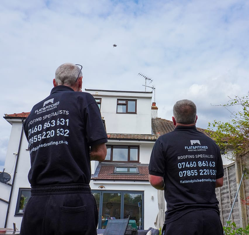 Flat roof repairs